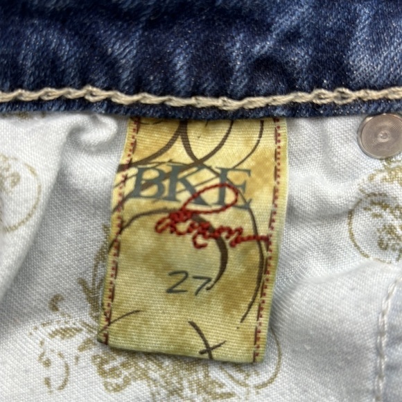 BKE Denim Kate Capri Stretch Mid Rise Size 27 - Picture 9 of 16